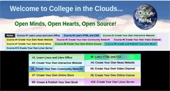 Desktop Screenshot of collegeintheclouds.org